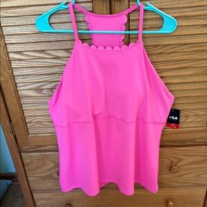 NWT 🌸 Fila Pink Sleeveless Tank Top Size XXL